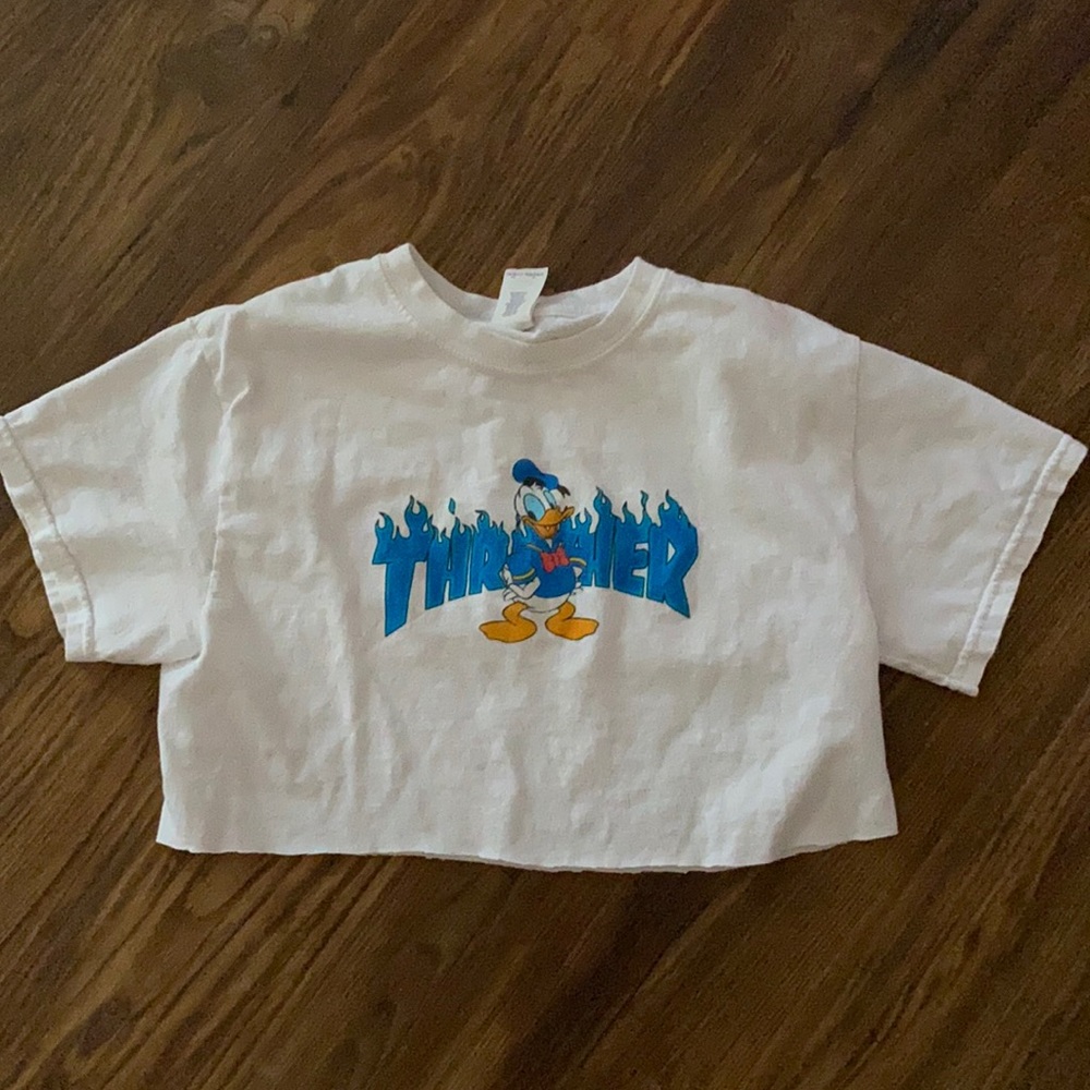 Thrasher crop top